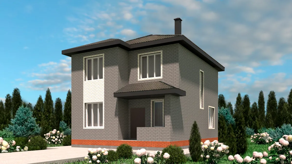 Кирпичный дом 134 м²- Шапши